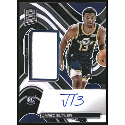 2021-22 Panini Spectra #183 Jared Butler JSY AU