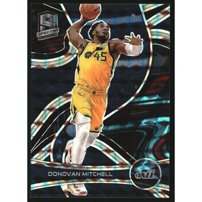 2021-22 Panini Spectra Variations Interstellar #37 Donovan Mitchell