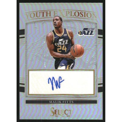 2021-22 Select Youth Explosion Signatures #16 Malik Fitts