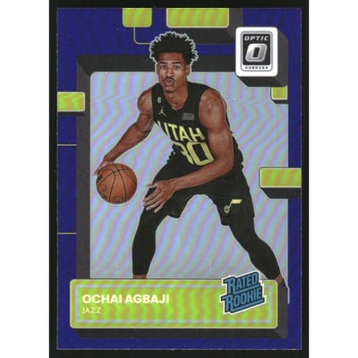 2022-23 Donruss Optic Purple #205 Ochai Agbaji RR