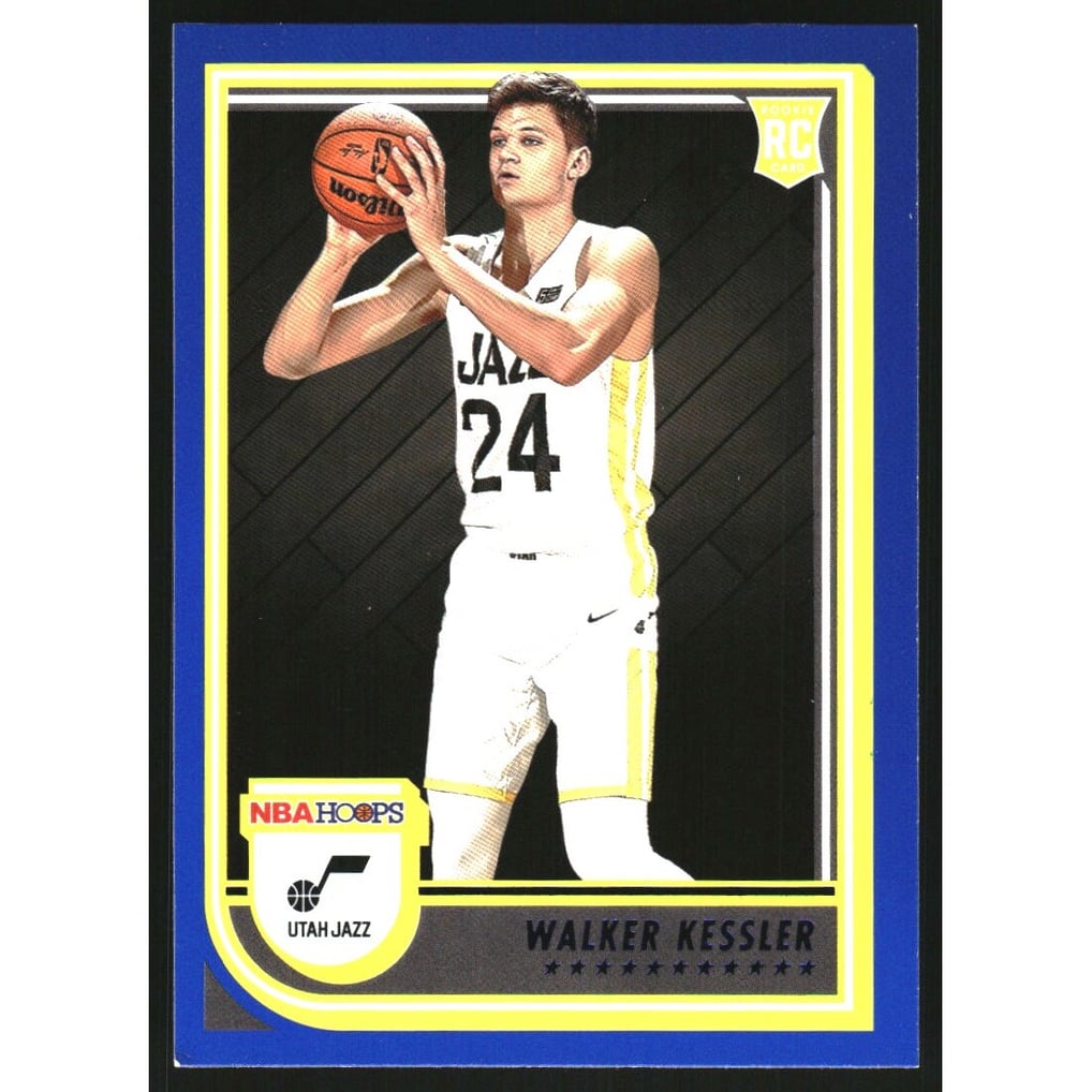 2022-23 Hoops Blue #252 Walker Kessler
