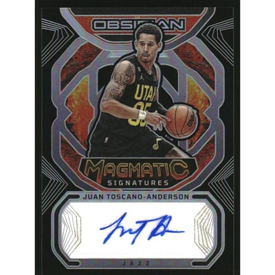 2022-23 Panini Obsidian Magmatic Signatures #33 Juan Toscano-Anderson/149