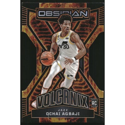 2022-23 Panini Obsidian Volcanix #2 Ochai Agbaji