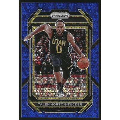 2022-23 Panini Prizm Prizms Fast Break Blue #59 Talen Horton-Tucker