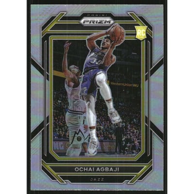 2022-23 Panini Prizm Prizms Silver #267 Ochai Agbaji
