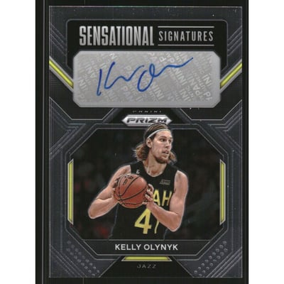 2022-23 Panini Prizm Sensational Signatures #11 Kelly Olynyk
