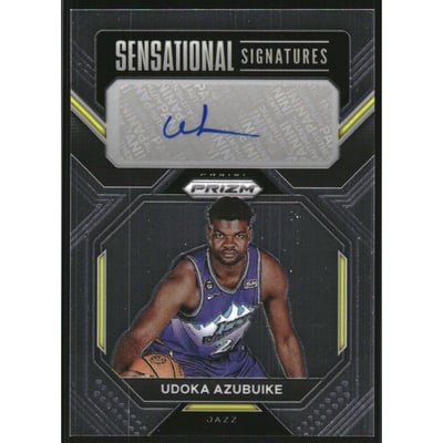 2022-23 Panini Prizm Sensational Signatures #44 Udoka Azubuike