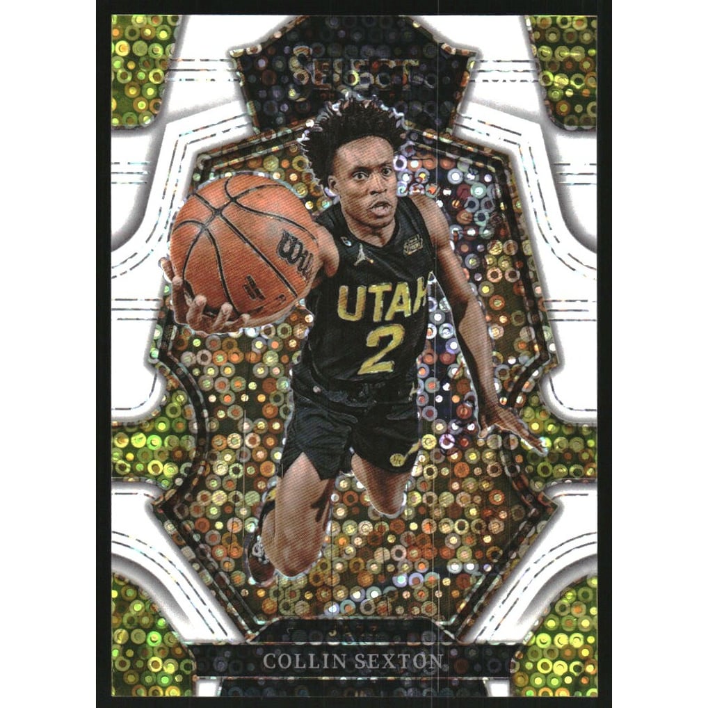 2022-23 Select Prizms White Disco #123 Collin Sexton
