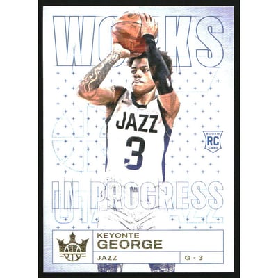 2023-24 Court Kings Works in Progress #11 Keyonte George
