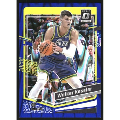 2023-24 Donruss Optic Blue Seismic #25 Walker Kessler