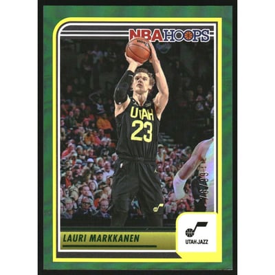 2023-24 Hoops Green #162 Lauri Markkanen