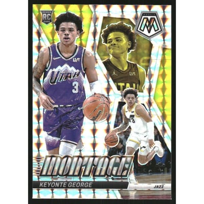 2023-24 Panini Mosaic Montage Mosaic #3 Keyonte George