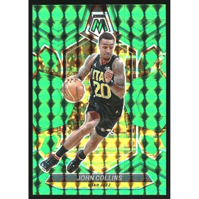2023-24 Panini Mosaic Mosaic Teal #25 John Collins