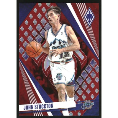 2023-24 Panini Phoenix Red #10 John Stockton