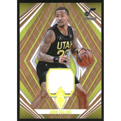 2023-24 Panini Phoenix Veteran Materials Orange #24 John Collins