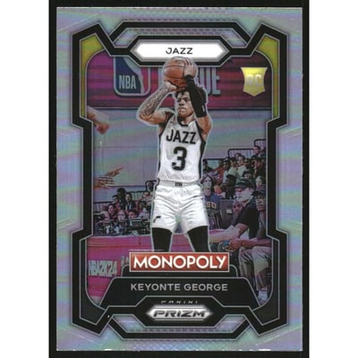 2023-24 Panini Prizm Monopoly Silver #87 Keyonte George