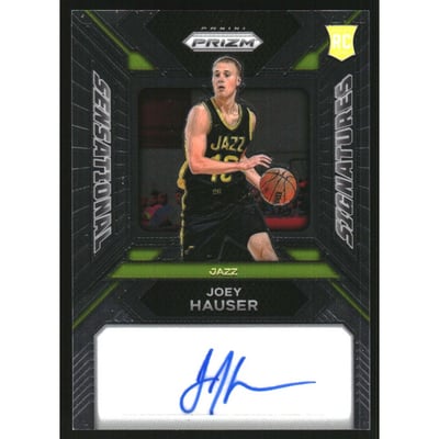 2023-24 Panini Prizm Sensational Signatures #82 Joey Hauser