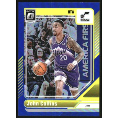 2024-25 Donruss Optic Blue #72 John Collins