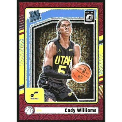 2024-25 Donruss Optic Choice Red #298 Cody Williams RR