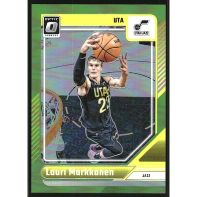 2024-25 Donruss Optic Lime Green #73 Lauri Markkanen
