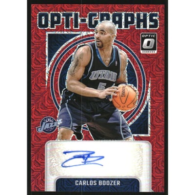 2024-25 Donruss Optic Opti-Graphs Choice #50 Carlos Boozer