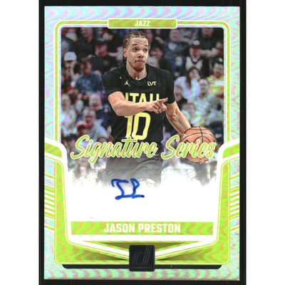 2024-25 Donruss Signature Series #33 Jason Preston