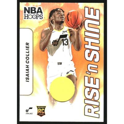 2024-25 Hoops Rise N Shine Memorabilia #34 Isaiah Collier