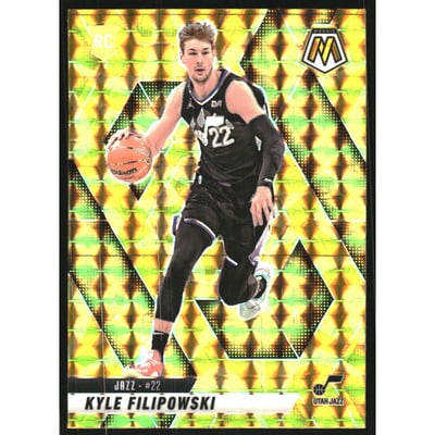 2024-25 Panini Mosaic Mosaic Reactive Yellow #231 Kyle Filipowski