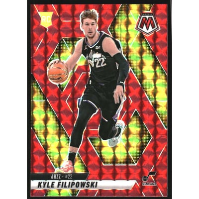 2024-25 Panini Mosaic Mosaic Red #231 Kyle Filipowski
