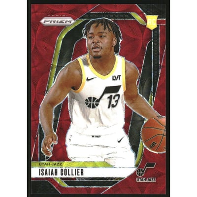 2024-25 Panini Prizm Prizms Choice Red #227 Isaiah Collier