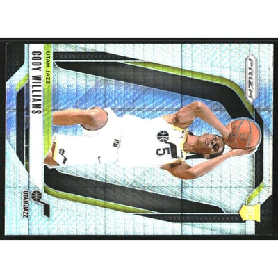 2024-25 Panini Prizm Prizms Hyper #232 Cody Williams