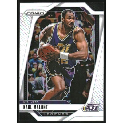 2024-25 Panini Prizm Prizms White #289 Karl Malone