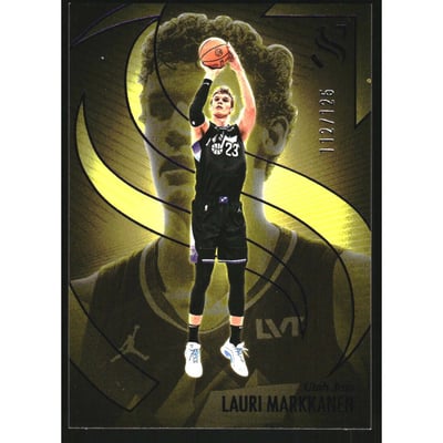 2024-25 Panini Silhouette Purple #5 Lauri Markkanen