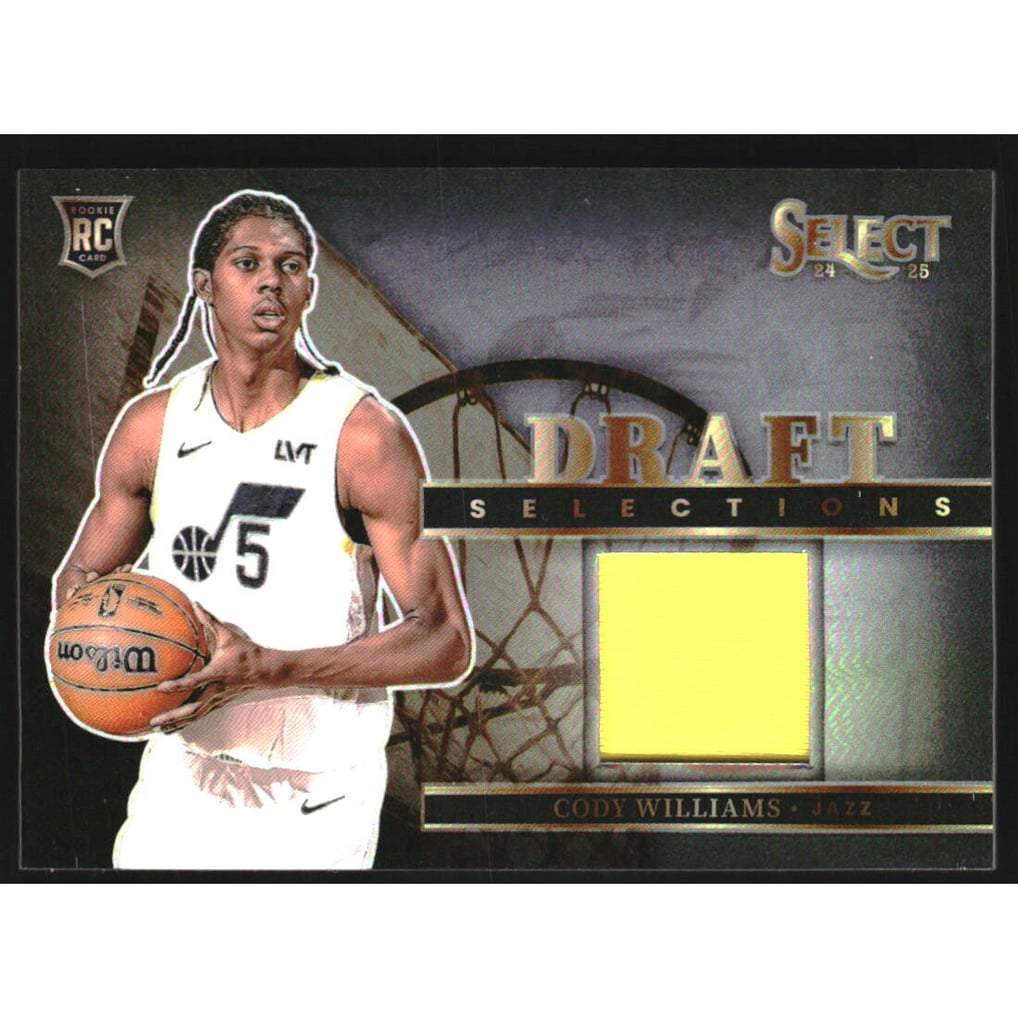 2024-25 Select Draft Selections Memorabilia #9 Cody Williams