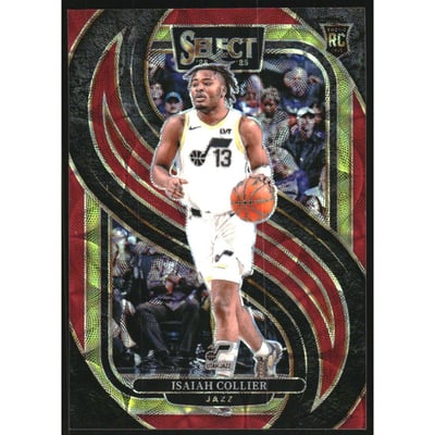 2024-25 Select Red Scope Prizms #178 Isaiah Collier