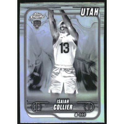 2024-25 Topps Chrome Negative Refractors #112 Isaiah Collier