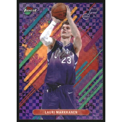 2025-26 Finest Purple X-Fractors #271 Lauri Markkanen R