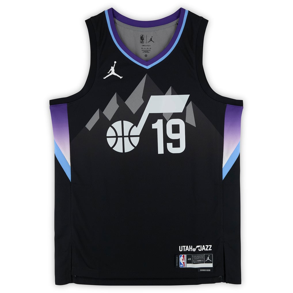 Ace Bailey Utah Jazz Autographed Fanatics Authentic Black Nike Statement Swingman Jersey