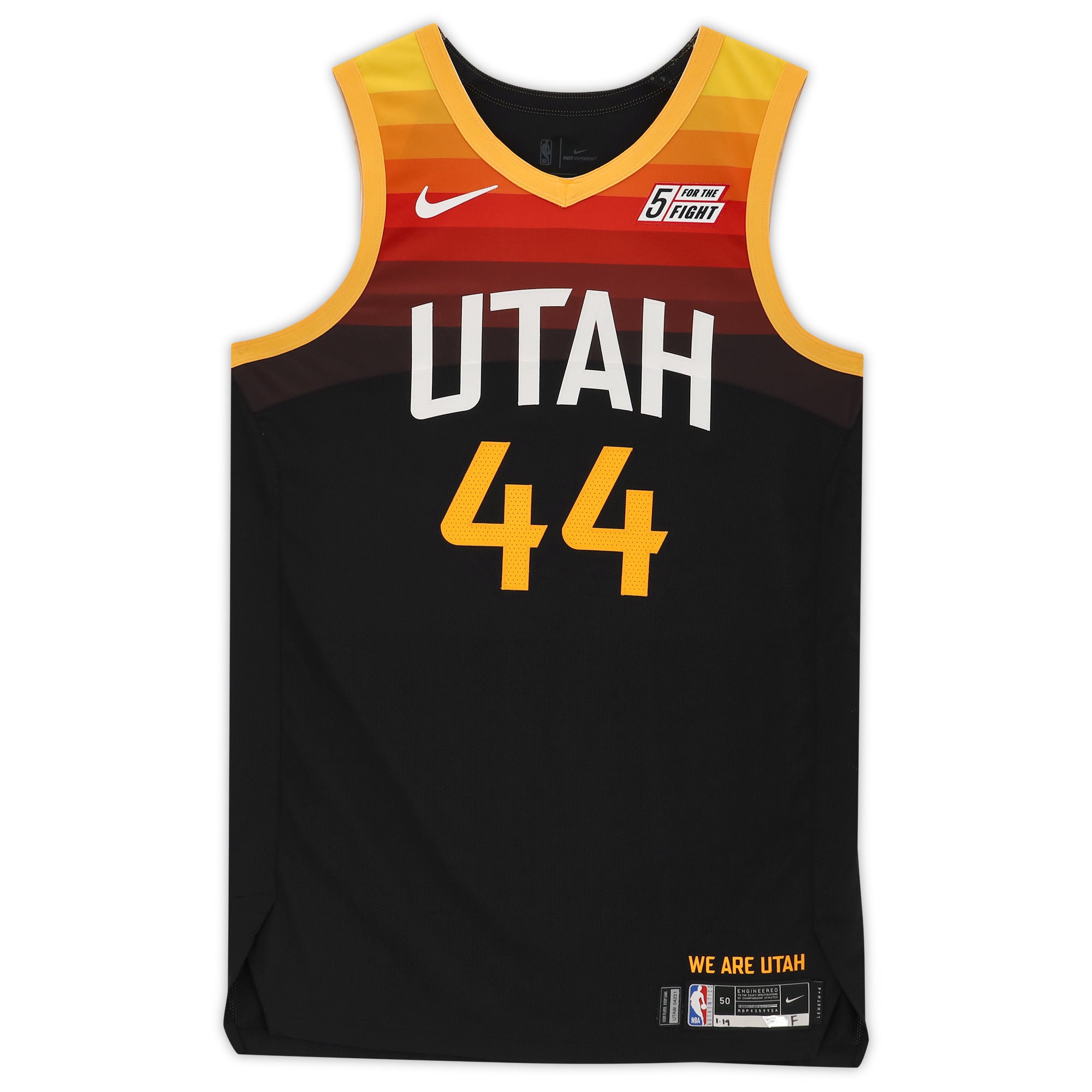 Utah Jazz Bojan Bogdanovic Fanatics Authentic Game-Used #44 Black
