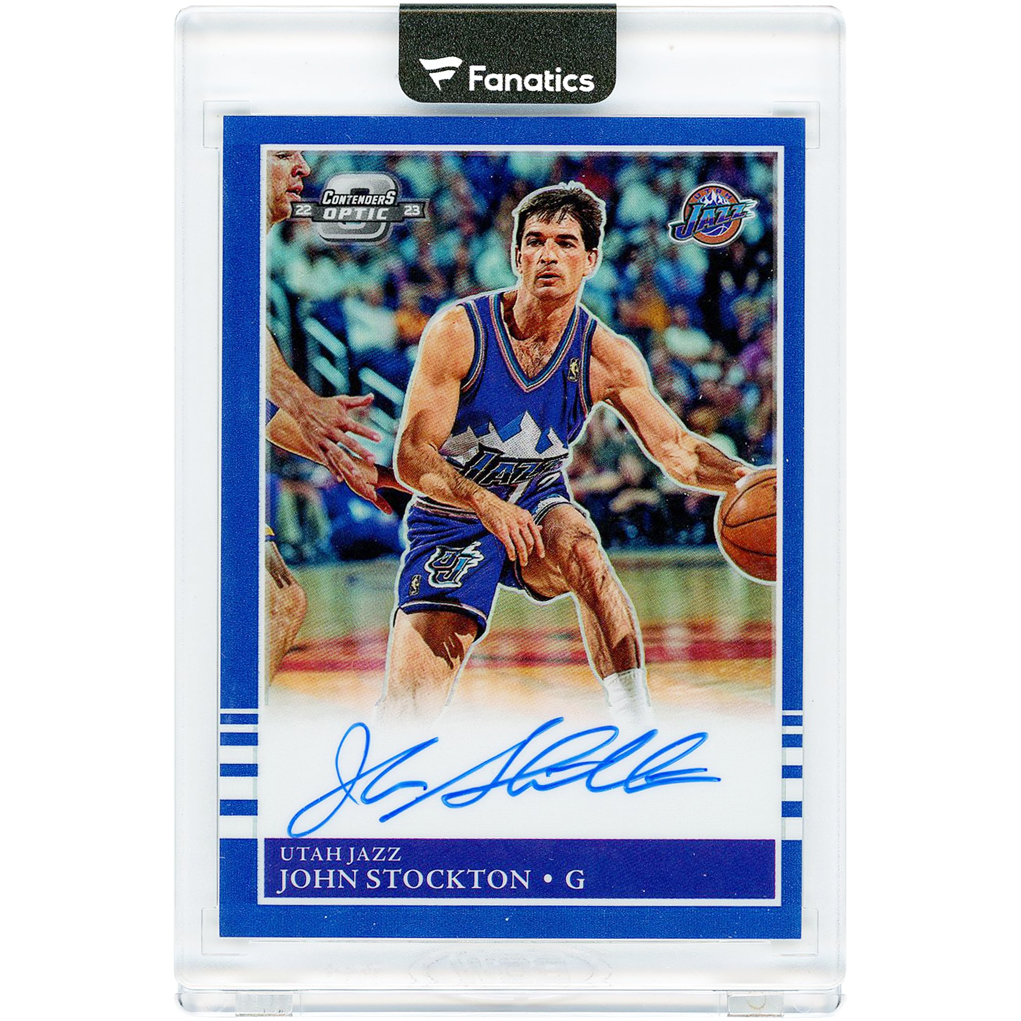 John Stockton Utah Jazz Autographed 2022-23 Panini Contenders 
