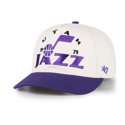 Utah Jazz '47 Arcitext Hitch Adjustable Hat - Natural