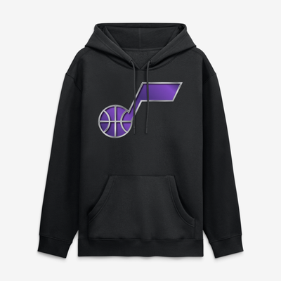Utah Jazz  Forged Mascot Hoodie - Black