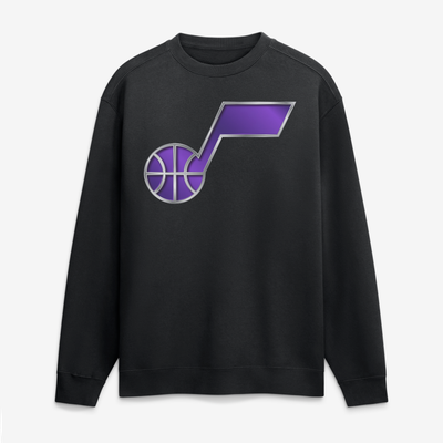 Utah Jazz  Forged Mascot Sweatshirt - Black