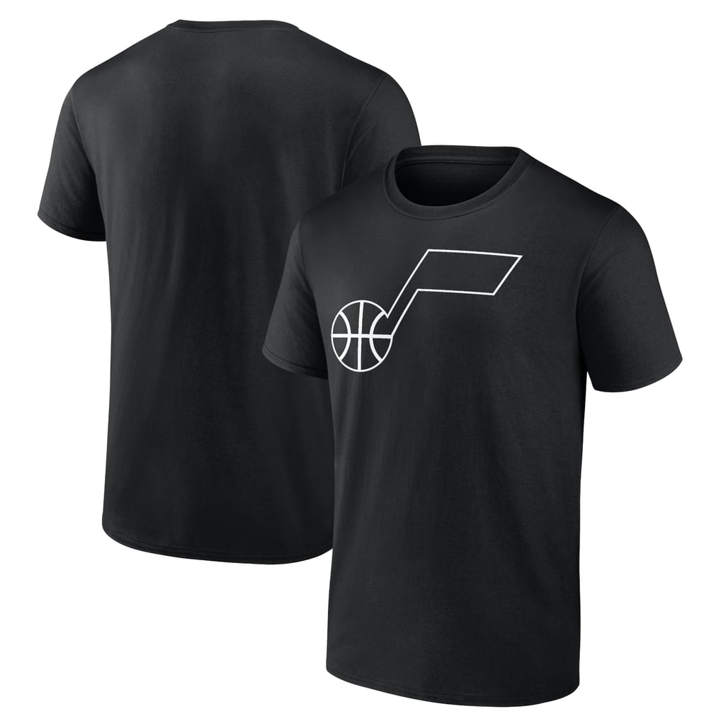 Utah Jazz Taylor Logo T-Shirt - Black