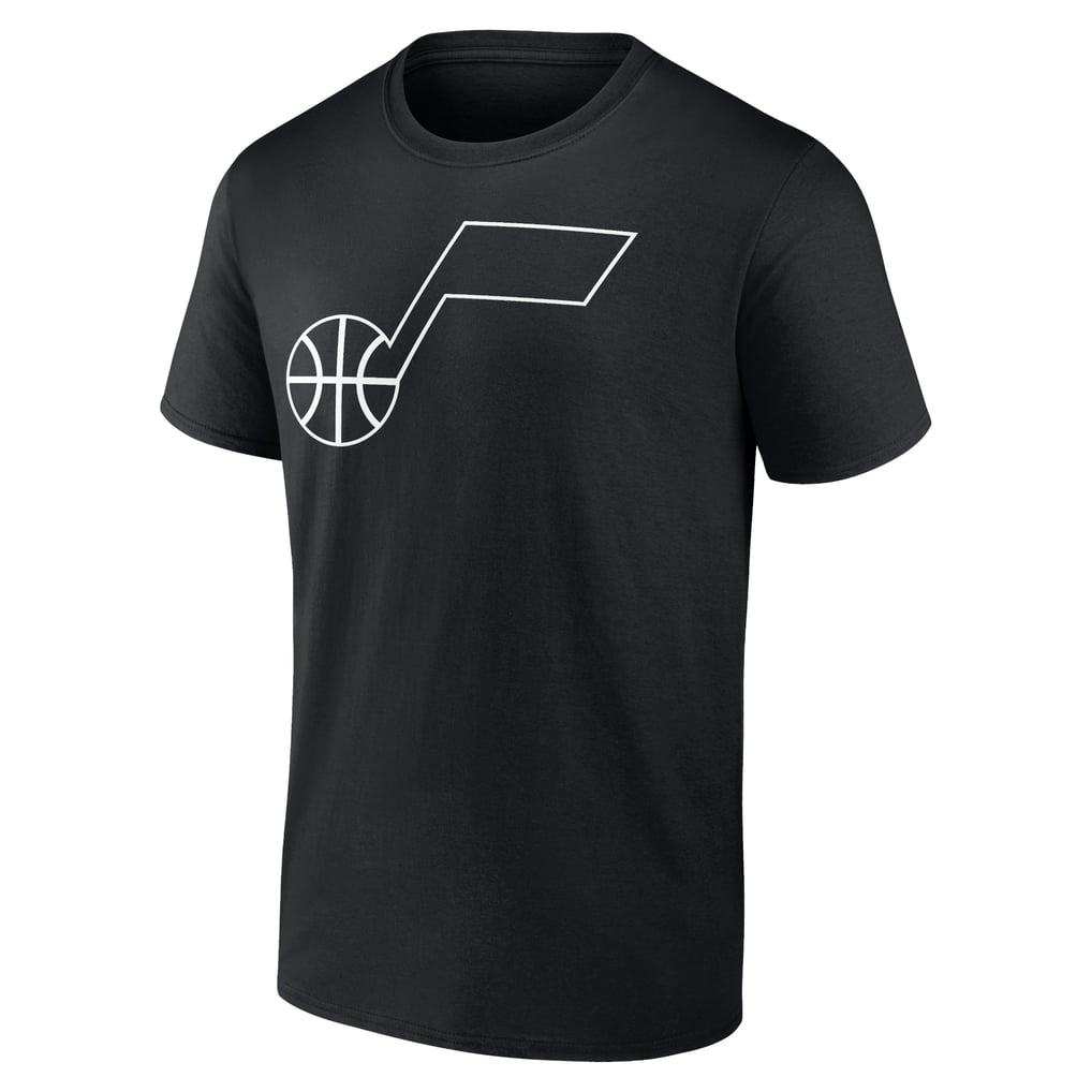 Utah Jazz Taylor Logo T-Shirt - Black