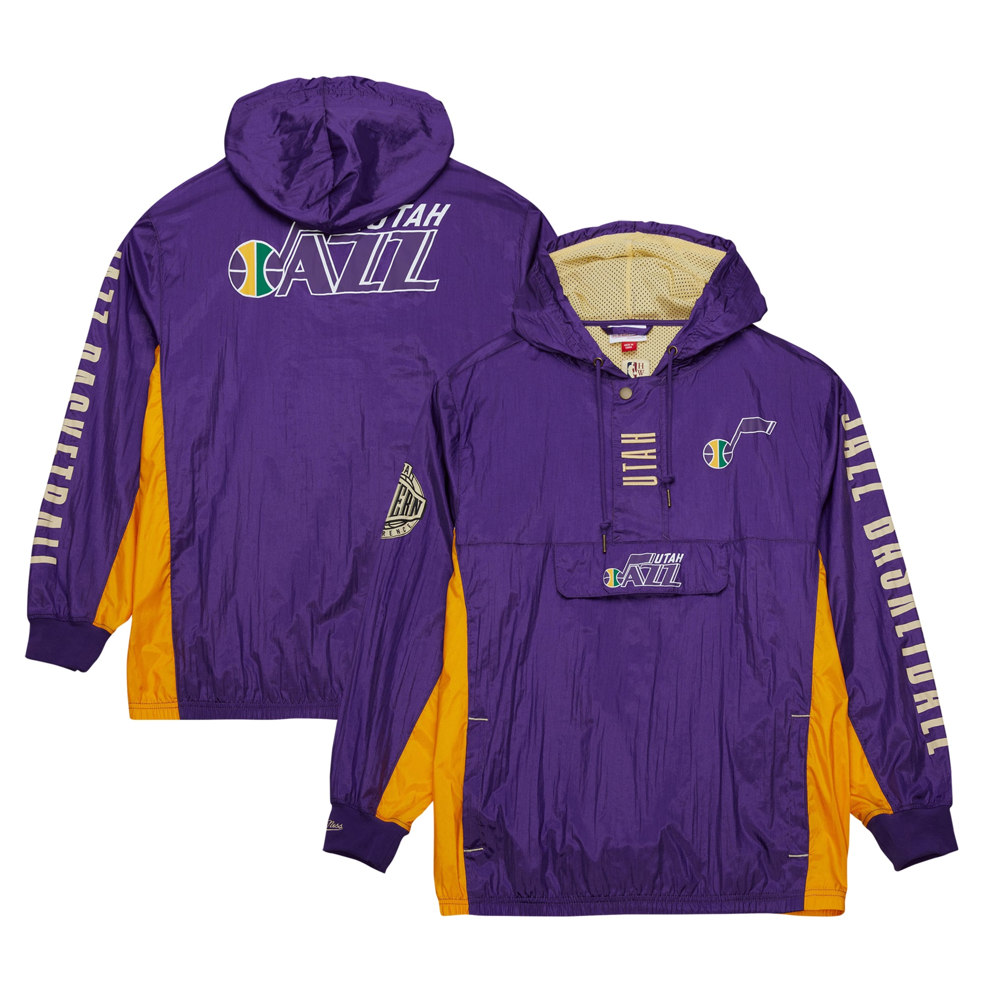 送料無料 UTAH JAZZ/ビンテージ/ジャケット/NBA/フーディー/ロゴ 
