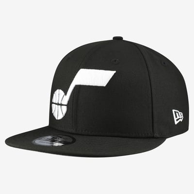  Utah Jazz New Era Team 9FIFTY Snapback Hat - Black