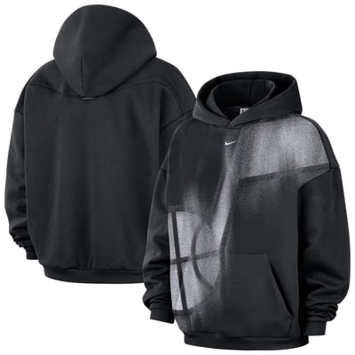 Utah Jazz Nike 2026 Standard Issue Practice Icon Fleece Pullover Hoodie - Black