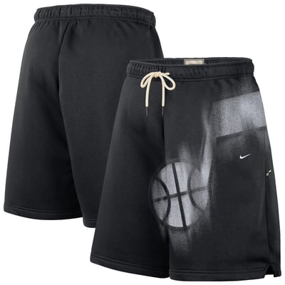 Utah Jazz Nike 2026 Standard Issue Practice Icon Fleece Shorts - Black