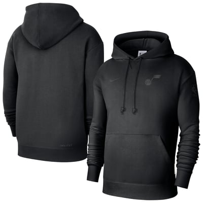  Utah Jazz Nike Men's Authentic Travel Standard Issue Dri-Fit Hoodie - Black